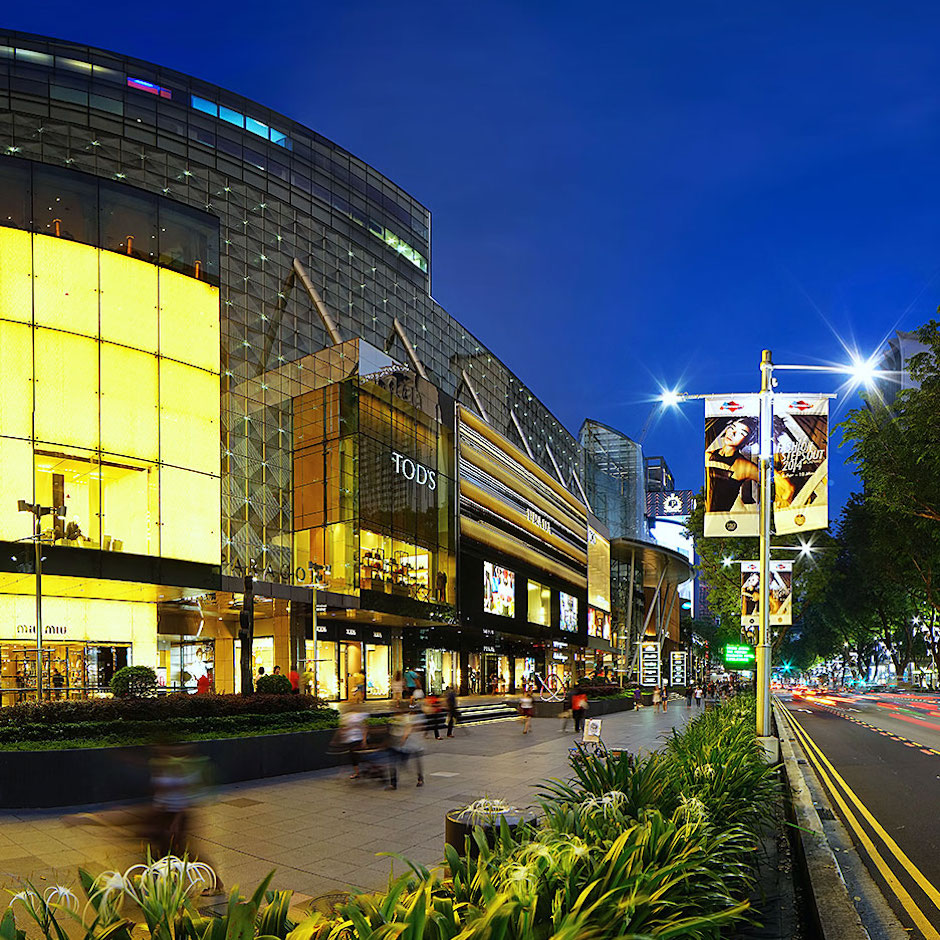 Orchard Road, Heart of the Shopping District in Singapore